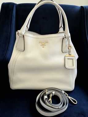 Prada Vitello Daino Leather Tote